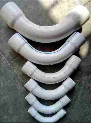 Welded White Upvc Plastic Pipe Bend For Structure Pipe
