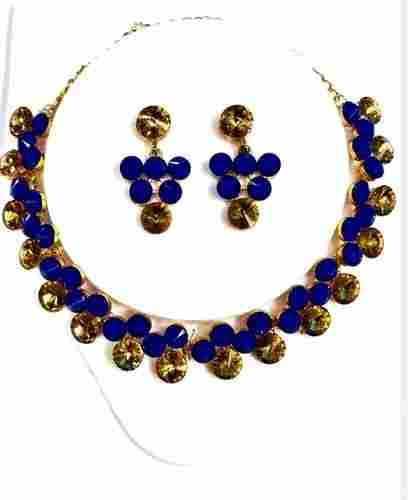 Designer Beaded Chain Necklace