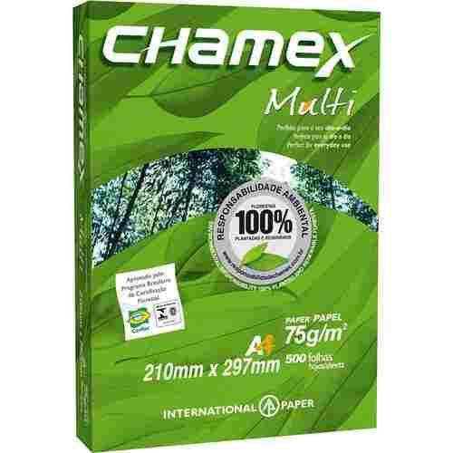 Best Quality Chamex A4 Copy Paper 70GSM 75GSM 80GSM