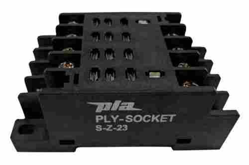 10a High Electric Grade Bakelite Screw Terminal Relay Sockets Plys Dr 8/14