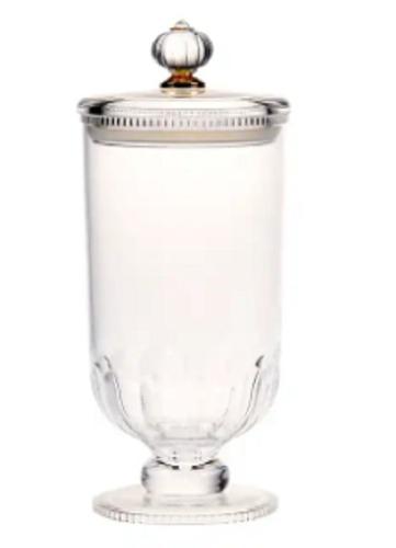 Crystal Clear Apothecary Jar For Wedding Candy Organizer