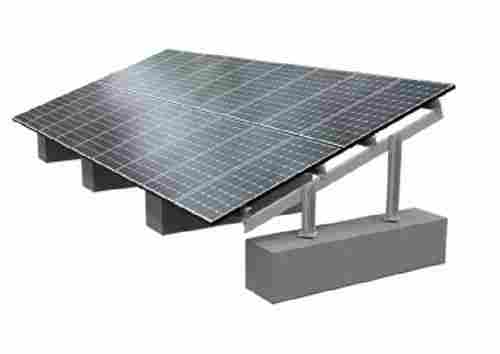 Floor-Mounted Ballasted Power Peak Solar Panel Mounting Structure