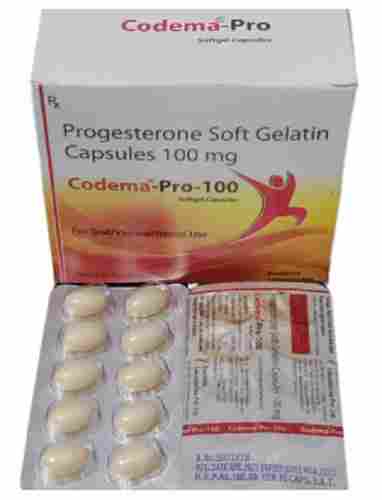 Progesterone 100 Mg Soft Gelatin Capsule