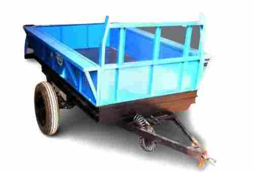 Single Axles Farm Trailer With Payload 2 Tons