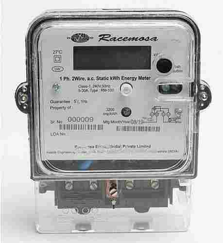 RM-100 Single Phase Static Energy Meter