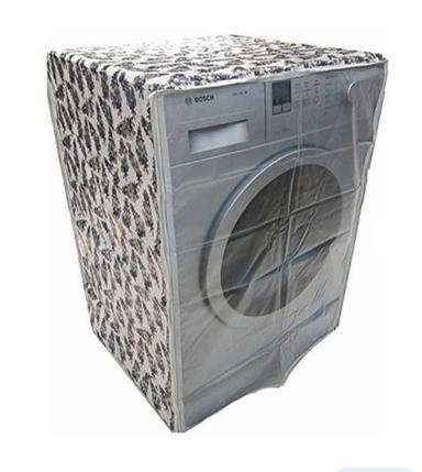 Front Load Printed Plastic Washing Machine Cover