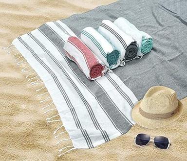 100% Cotton Jacquard Woven Beach Towel
