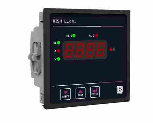 4 Digit Programmable Square Shape Electrical Digital Earth Leakage Relay