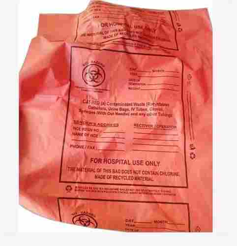 Biohazard Bag For Commercial And Household Use