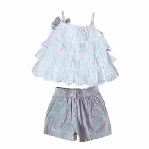 Cotton Baby Girls Top And Short Set