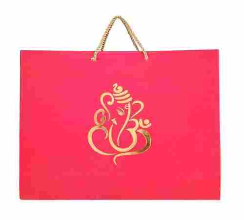 Ganesha Printed Paper Bags For Shopping
