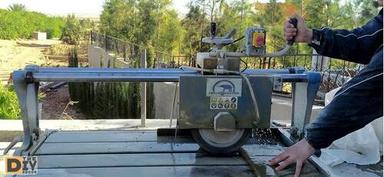 Semi Automatic Granite Cutting Machine For Industrial Use