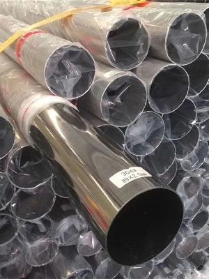 Silver Corrosion Resistance 304 Stainless Steel Pipes