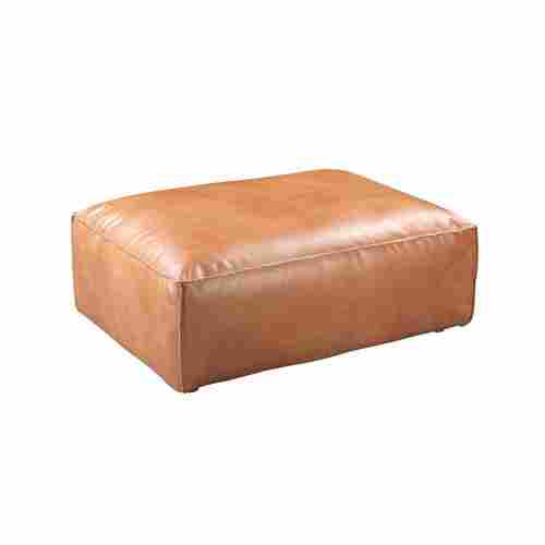 Modern Elias Leather Ottoman Bench