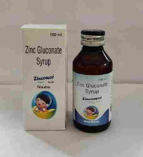 Zinc Gluconate Pharmaceutical Syrup, Packaging Size 100 ml