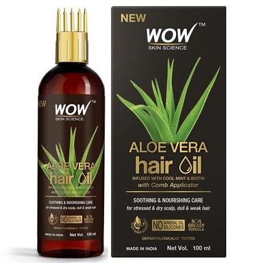 Stainless Steel Aloe Vera Hair Oil