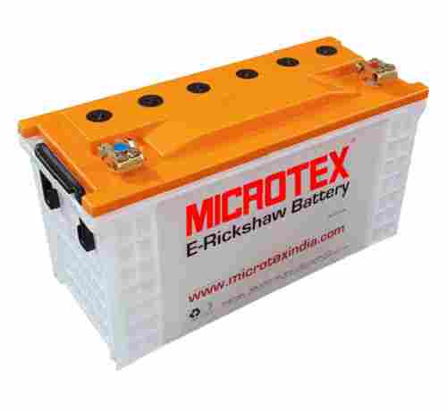 Lightweight And Portable Heat-Resistant Microtex E Rickshaw Battery