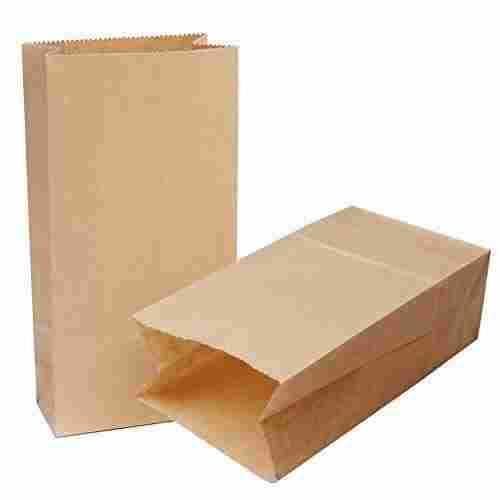 Kraft Paper Food Grade Bag For Shopping Use