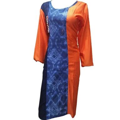 Washable Ladies Full Sleeves Rayon Kurti For Casual Wear
