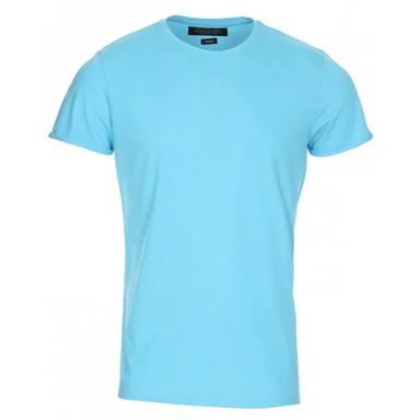 Cotton Men Short Sleeves Slim Fit T Shirt For Casual Wear