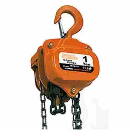 Mild Steel Motorized Chain Pully For Crane Use