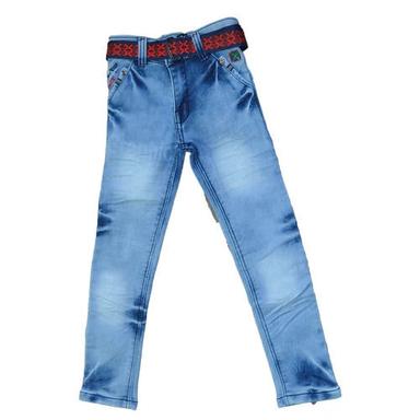 Slim Fit Kids Denim Jeans For Casual Wear Age Group: 10-12 Years
