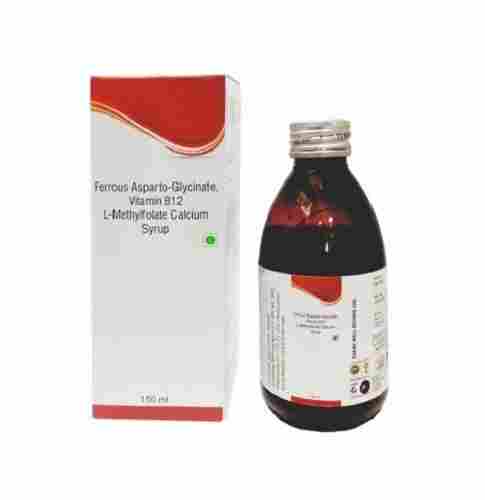 Ferrous Asparto-Glycinate Vitamin B12 L-Methyfolate Calcium Syrup