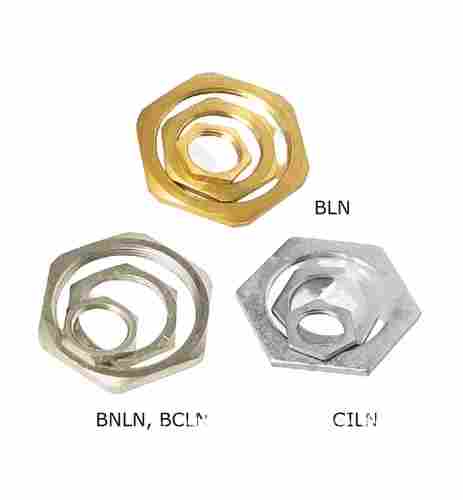 Brass Lock Nut For Electrical Applications