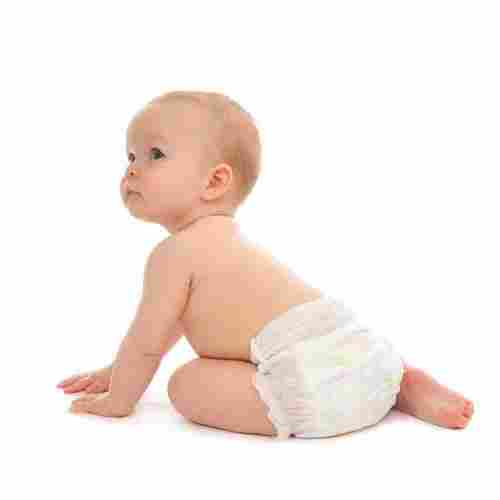 High Absorbency Disposable Cotton White Baby Diaper