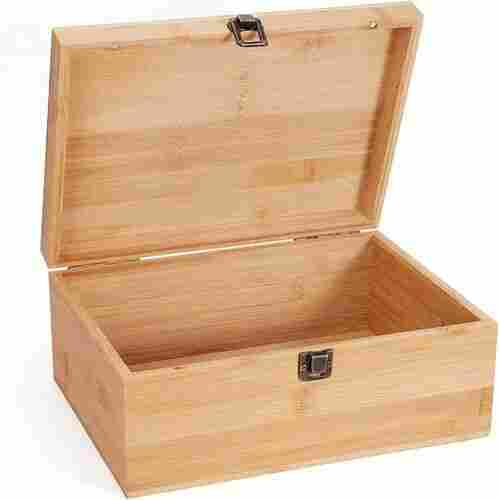 Rectangular Shape Wooden Box For Jewellery Storage Use