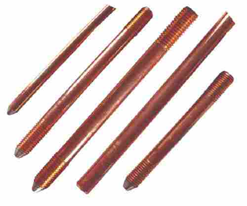 Corrosion Resistant Copper Bonded Earthing Electrode Rod Without Clamp