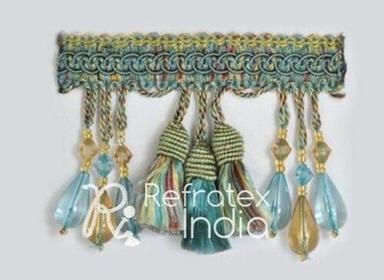 Customize Weight and Polyester Fabric Tassel Fringe
