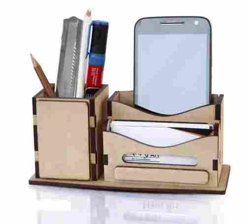 Factory Made Wooden Pen Stand For Office