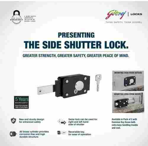 Godrej Side Shutter Lock
