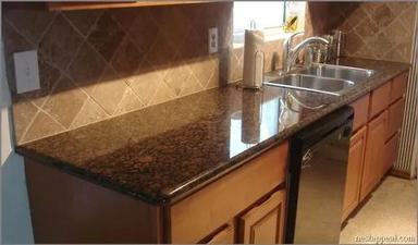 granite kitchen top