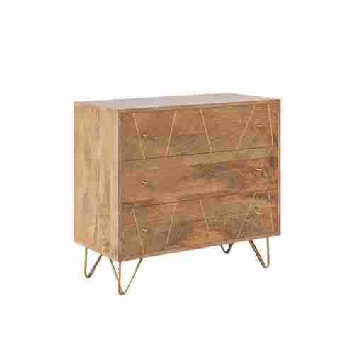 Luka 3 Drawer Solid Wood Standard Dresser Chest