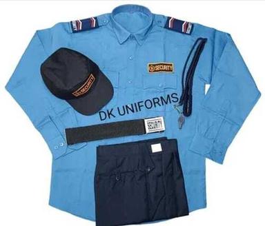 Sky Blue Security Guard Uniform Set
