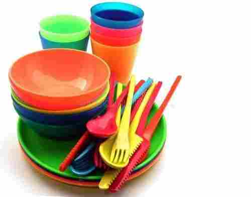 Plain Plastic Utensils For Food Serving Use