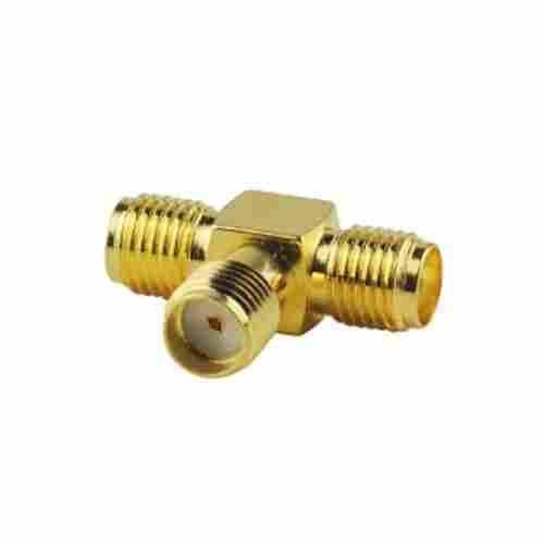 3 Way SMA Female To Female Connector