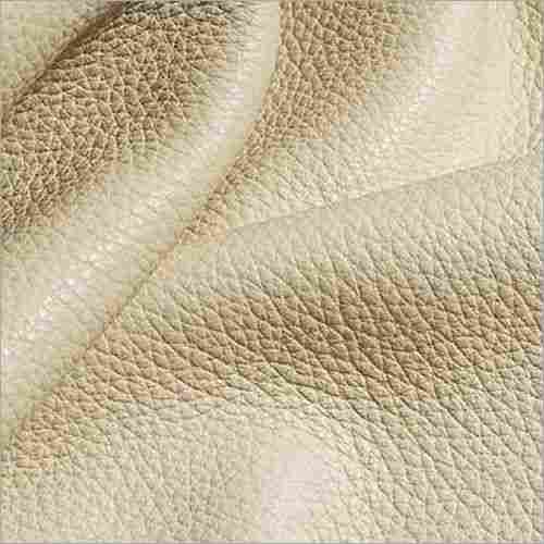 Cream Leather Sheets For Making Shoes, Belt And Bag