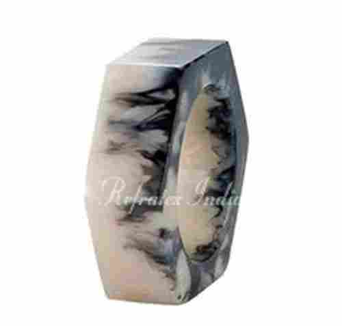 MENR107 Hexagonal Marble Napkin Ring