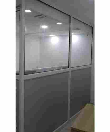 Toughened Transparent Interior Office Glass Partition