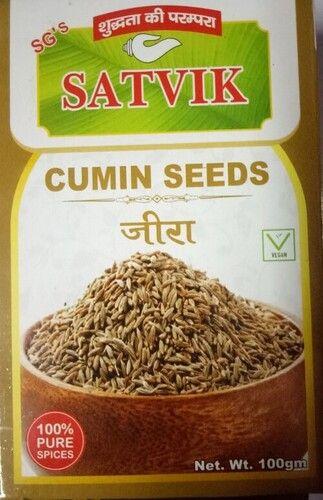 Container 100% Pure Dried Cumin Seeds 100 Gram Pack