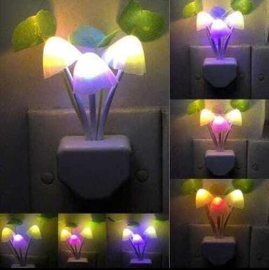 Wall Mounted Mushroom Led Sensor Night Lamp For Home And Offices