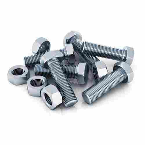 Mild Steel Bolt Nut For Machine Fitting Use