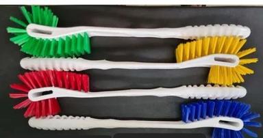 Plastic Double Side Bristle Toilet Cleaning Brush Application: Commercial