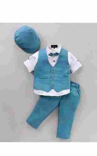 Plain Cotton Baby Suits For Party Wear