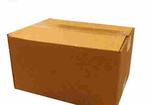Rectangular Brown Cardboard Packing Box