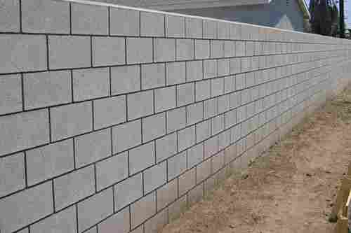 Cement Rectangular Interlocking Bricks For Side Walls
