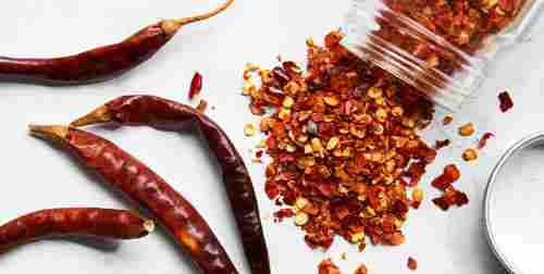 Natural Red Spicy Chili Flakes